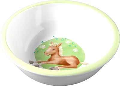 Produktbild von HABA Schüssel, Baby-Teller, Rund, Melamin, Mehrfarbig, 15 cm, 88 mm