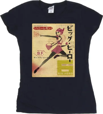 Produktbild von Disney - "Big Hero 6" T-Shirt für Damen BI13109 (XXL) (Marineblau)