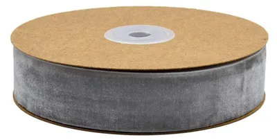 Samtband 2,5 cm x 10 m, Dekorationsband, Geschenkband