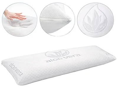 Obrázok produktu pre Vankúš z pamäťovej peny, ergonomická opora, priedušný dizajn, 90 cm, 1 ks