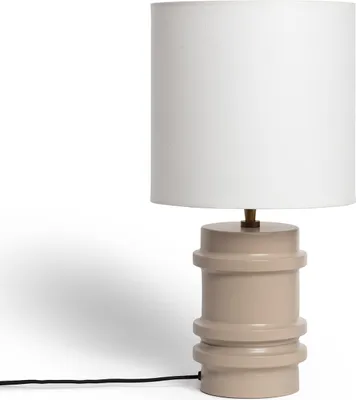 Produktbild von LED Tischleuchte aus Metall Bobey Beige