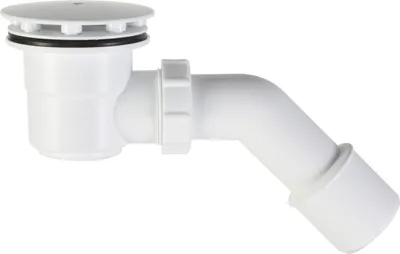 Produktbild von Duschablauf Siphon Ablaufgarnitur Abfluss Duschwanne Duschtasse Duschsiphon Ø 60 mm weiß