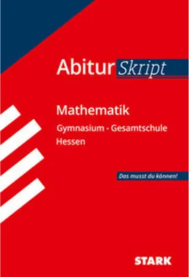 Obrázek produktu pro AbiturSkript - Mathematik Hessen
