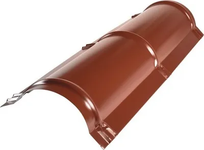 Obrázek produktu pro Hřebenáč půlkulatý PRECIT 1000 mm 3009 oxidovaná červená