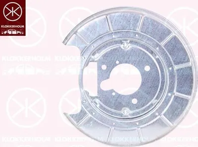 Produktbild von KLOKKERHOLM Spritzblech Bremsscheibe passend für PEUGEOT 406 (8B) Hinten Rechts 5536878 Ankerblech