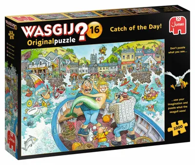 Produktbild von Wasgij Original 16 Fang des Tages! 1000 Teile Puzzle