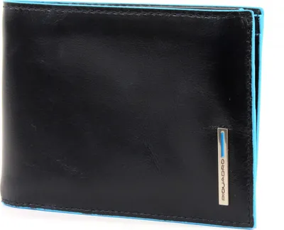 Immagine prodotto di PIQUADRO Blu Quadrato Portafoglio classico RFID Blu Notte