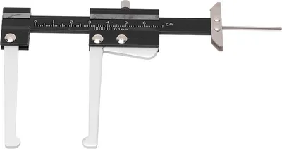 Obrázek produktu pro Metrické měření hloubky brzdového kotouče brzdový třmen 0-60 mm hodnoty měření pneumatik přesnost 0,1 mm přenosný