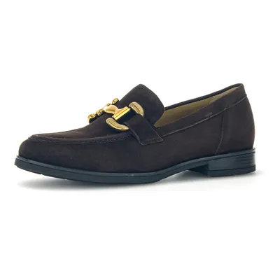 Produktbild von Gabor Comfort Leder Damen Slipper in Braun, Größe 5
