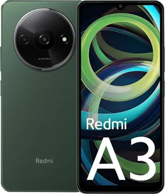 Produktbild von Redmi A3 3GB + 64GB Forest Green Smartphone