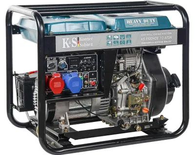 Productafbeelding van Könner & Söhnen KS 8100HDE-1/3 ATSR, 6000 W, 400 V, 11 liter, Diesel, Handmatig/elektronisch, 50 Hz