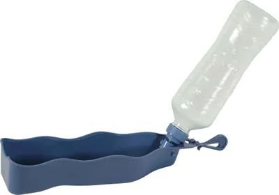 Obrázek produktu pro Lahev skládací BIVOUAK 450ml plast modrá Zolux