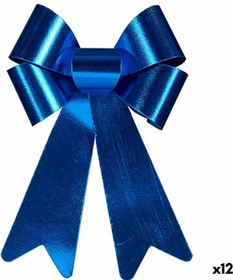 Zdjęcie produktu dla Laso Krist+ HJ1-12061 HJ1-12061 Niebieski 24 x 36 x 5 cm Ozdoba Świąteczna (12 sztuk)