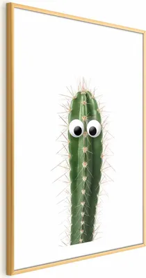 Produktbild von Posterpapier Poster - Living Cactus 40x60 cm Blätter b-A-0397-ao-a