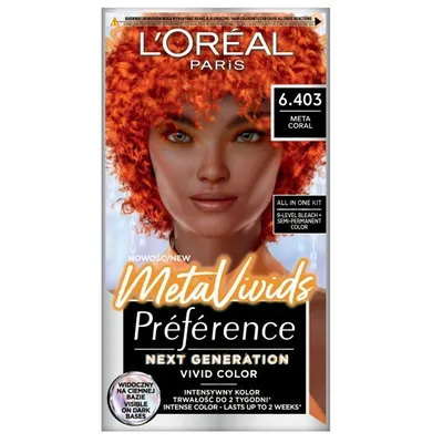 Produktbild von L'Oréal Preference Metavivids Haarfarbe 6.403 Koralle