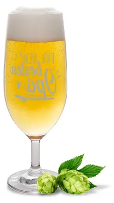 Produktbild von Biertulpe mit individueller Gravur, Für den besten Opa, Bierglas