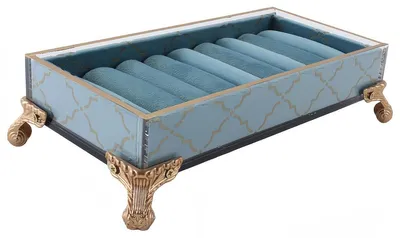 Image de Omgoods - Boîte de rangement pour bijoux, idéale pour le bureau, dimensions : 20 x 10 x 5,5 cm