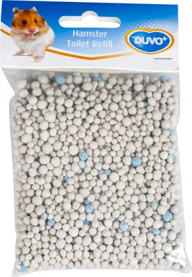 Productafbeelding van Duvo+ Hamstertoilet navulling 100 gram voor hygiënische hamsterkooi