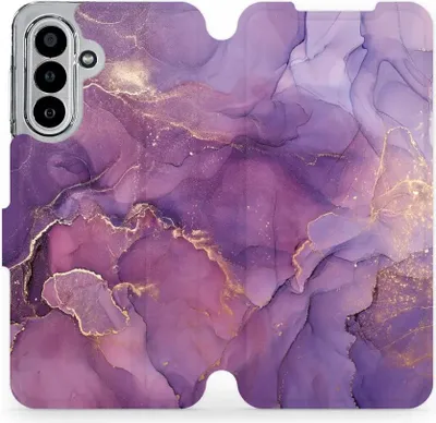 Produktbild von Handyhülle mit klappe für Galaxy A17 5G, Mobiwear Book, Violett