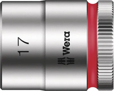 Produktbild von Wera 8790 HMB, Buchse, 3/8", Metrisch, 1 Kopf/Köpfe, 17 mm, Chrom-Vanadium-Stahl