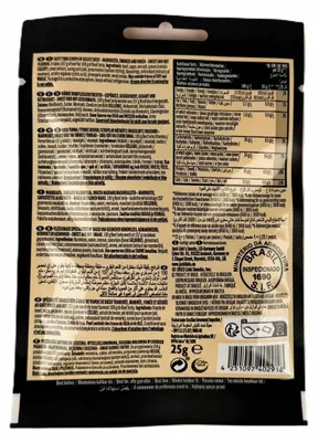 Productafbeelding van Runderjerky, zoet en pittig, 25 gram
