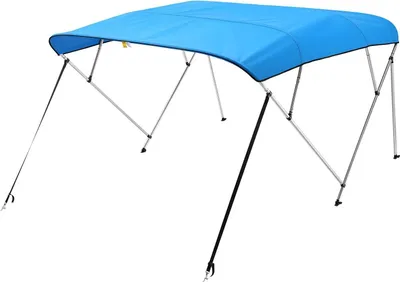 Zdjęcie produktu dla Duży dach bimini 4 łuki - 600D poliester, aluminiowa rama, wodoodporny, UV