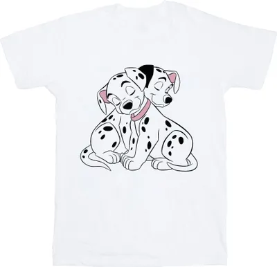 Obrázok produktu pre Disney - Tričko "101 dalmatíncov" pre dievčatá BI14394 (116) (Biela)
