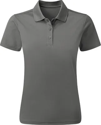 Produktbild von Premier Workwear PR633 | WomenŽs Spun-Dyed Sustainable Polo Shirt Damen - Farbe: Dark Grey (ca. Pantone 425C) - Größe: XL