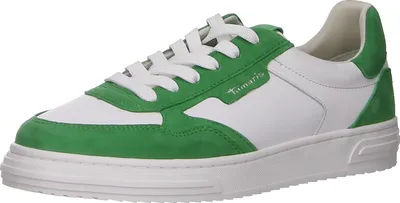 Produktbild von Tamaris Sporthalbschuhe Formsohle modisch in weiss/weiss kombi, Gr. 41