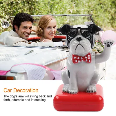 Produktbild von Solarbetriebener, schaukelnder Hund – entzückende Wohnaccessoires, Autozubehör und Tischdekoration (#2)
