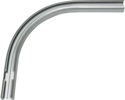 Produktbild von Gardinia Rundbogen links aluminium 12 x 13 cm