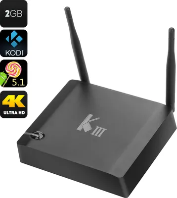 Produktbild von TV-Box K3 4K Android 5.1 Quad Core 16GB Interner Speicher mit KODI vorinstalliert
