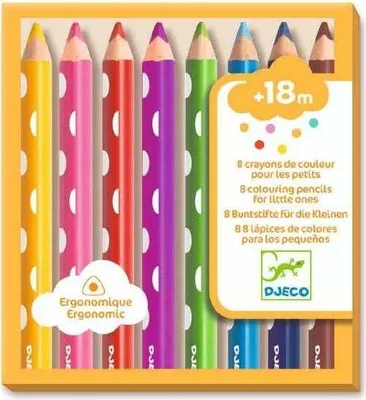 Image de Crayons de couleur pour bébés, Djeco