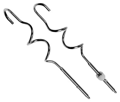 2 Knethaken für Handmixer Serie 5000 HR3781, Edelstahl