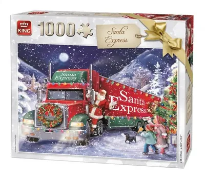 Obrázok produktu pre King Santa Express 1000 pcs, 1000 kusov, Prázdniny, 8 rok / roky