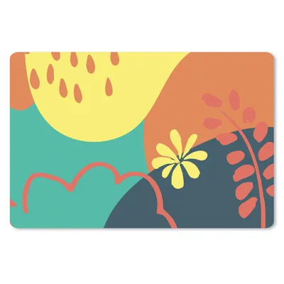 Produktbild von MuchoWow® Mauspad Mousepad Sommer - Flecken - Blätter 27x18 cm - Mousepads - Maus Mat - Pad - Mausunterlage - Büroartikel - Desk Matten