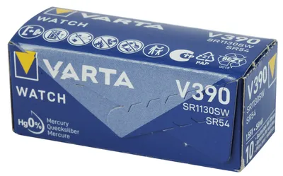 Produktbild von Varta Knopfzelle Silberoxid V390/SR54 1 Stk.