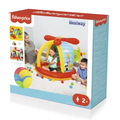 Produktbild von Bestway 93538, Aufblasbares Spielcenter, 2 Jahr(e), Mehrfarbig