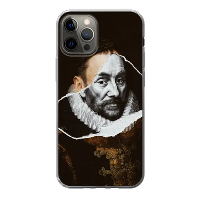 Produktbild von MuchoWow® Handyhülle Schutzhülle Hülle für iPhone 13 Pro Wilhelm von Oranien - Alte Meister - Adriaen Thomasz Silikon Softcase Handy Hülle - Handy-Tasche
