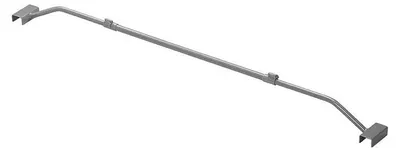 Produktbild von Flache Planenhalterung für ProPlus-Anhänger 340914V01, verstellbar 100–155 cm