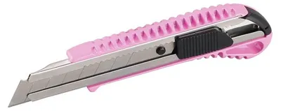 Obrázek produktu pro Nůž odlamovací ALU 18mm růžový 16046