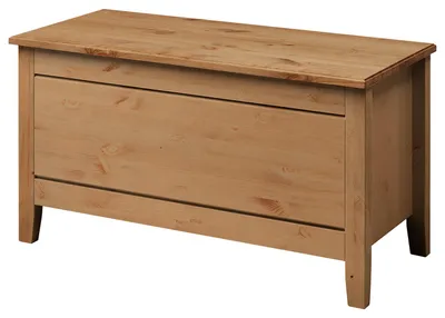 Produktbild von home24 Wäschetruhe - Massivholz - Kiefer