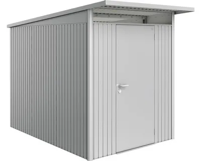 Produktbild von Biohort AvantGarde, Metallschuppen, Einzelbild, Schuppendach, Metallic-silber, Stahl, Metallic-silber