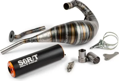 Imagen del producto de Escape completo, color naranja/, para motores de 80-90cc