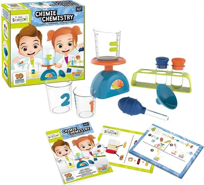 Produktbild von Buki Chemie Spielzeugset Mini Sciences Lernspielzeug Experimentieren