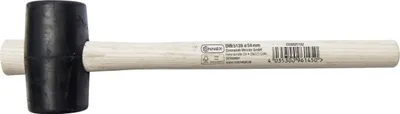 Produktbild von Connex Gummihammer 54 mm mit Holzstiel