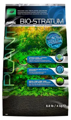 Produktbild von Fluval Stratum Vulkanischer Bodengrund für Bepflanzte Aquarien 4kg