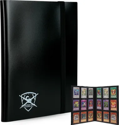 Produktbild von Sammelalbum für 360 Karten mit 40 Seiten, Pro Card Binder Ordner, Kartenhalter Album für Pokemon Sammelkarten | Sammelmappe Heft für Kinder