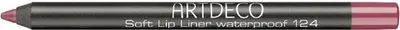A close-up shot of an Artdeco Soft Lip Liner Waterproof pencil.