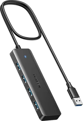 Immagine prodotto di Hub USB-A UGREEN a 4 porte USB-A 3.0 - Nero